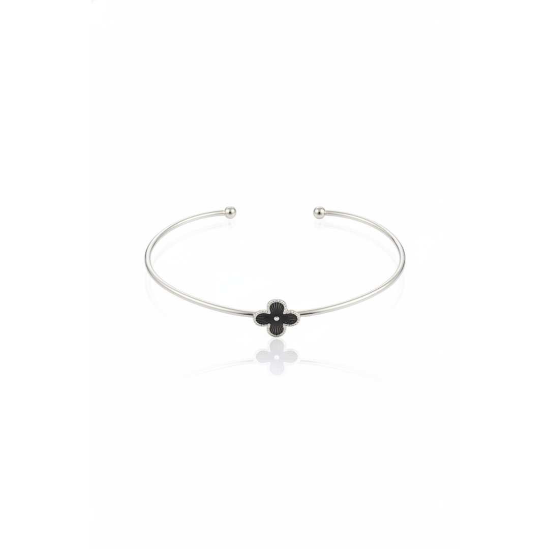 Bracelete 6 cm diametro trevo